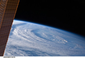 "Cyclone, Meet Hurricane Earl! (NASA, International Space Station, 09/07/10)," 2010 NASA, used under  CC BY-NC-ND 2.0): http://creativecommons.org/licenses/by-nc-nd/2.0/